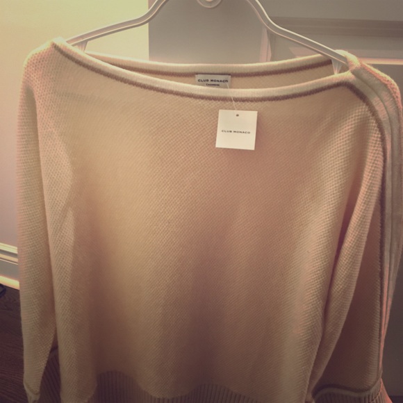 Club Monaco venys cashmere brand new sweater - Picture 2 of 4